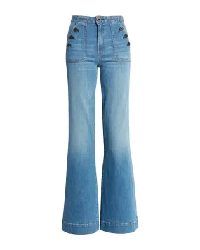 Brick House Wide Leg Denim (Harbour)