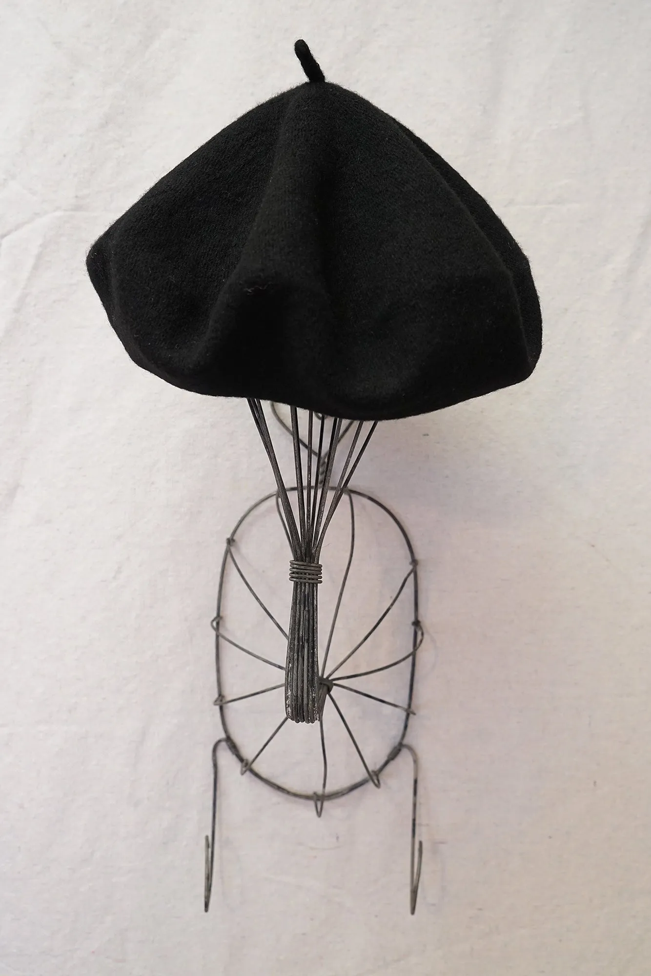French Beret- Black
