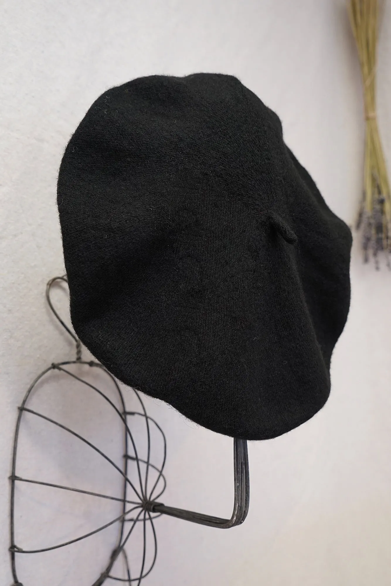 French Beret- Black